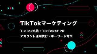 TikTok広告・PR、アカウント運用代行、TikToker(ティックトッカー)キャスティング